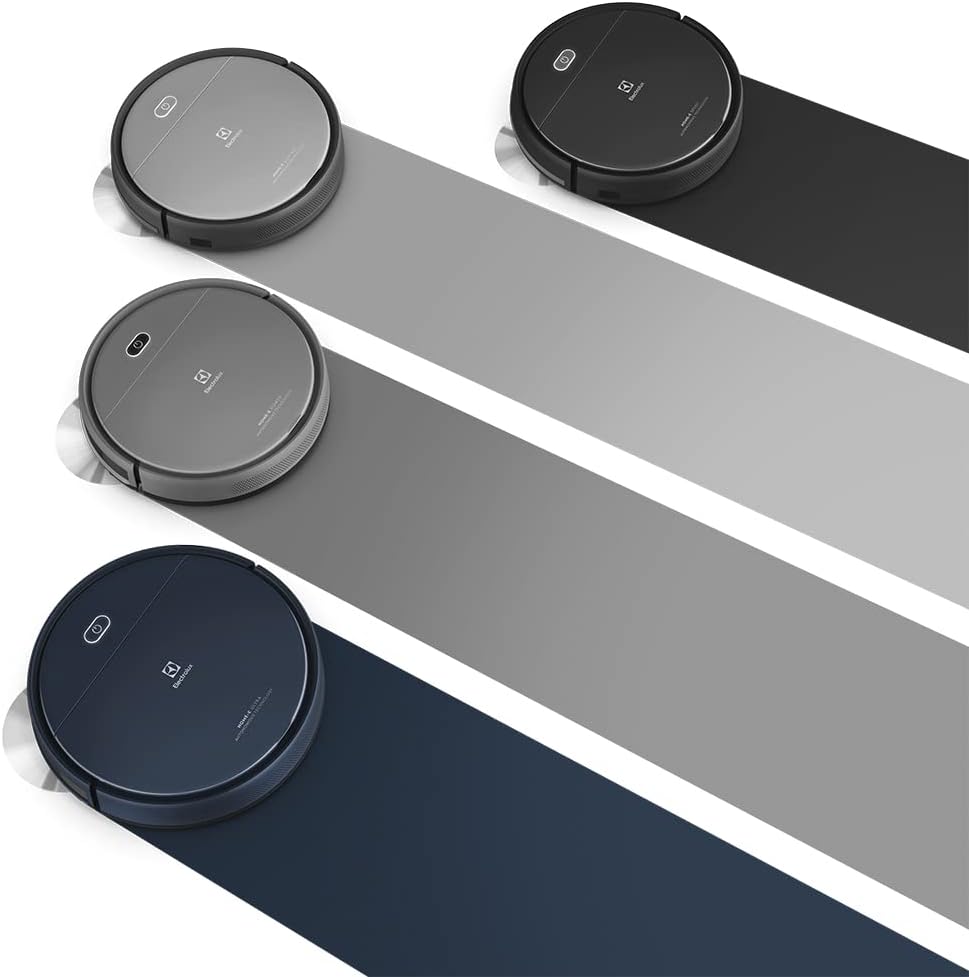 Aspirador de po robo Electrolux 2h20min controle remoto base carregamento bateria longa duração automatico varre aspira passa pano ERB30 bivolt preto sensor antiqueda