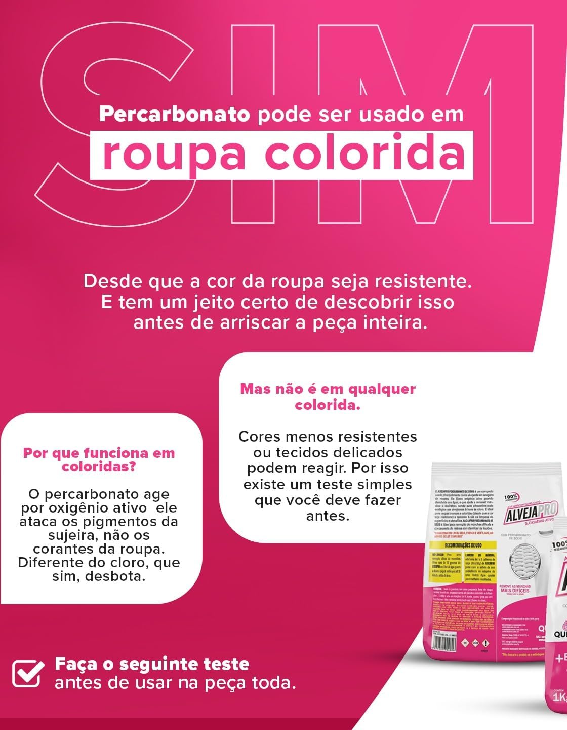 Percarbonato de Sódio 100% Puro Alvejapro – Removedor de Manchas e Multiuso de Limpeza (Embalagem pode ter variações)