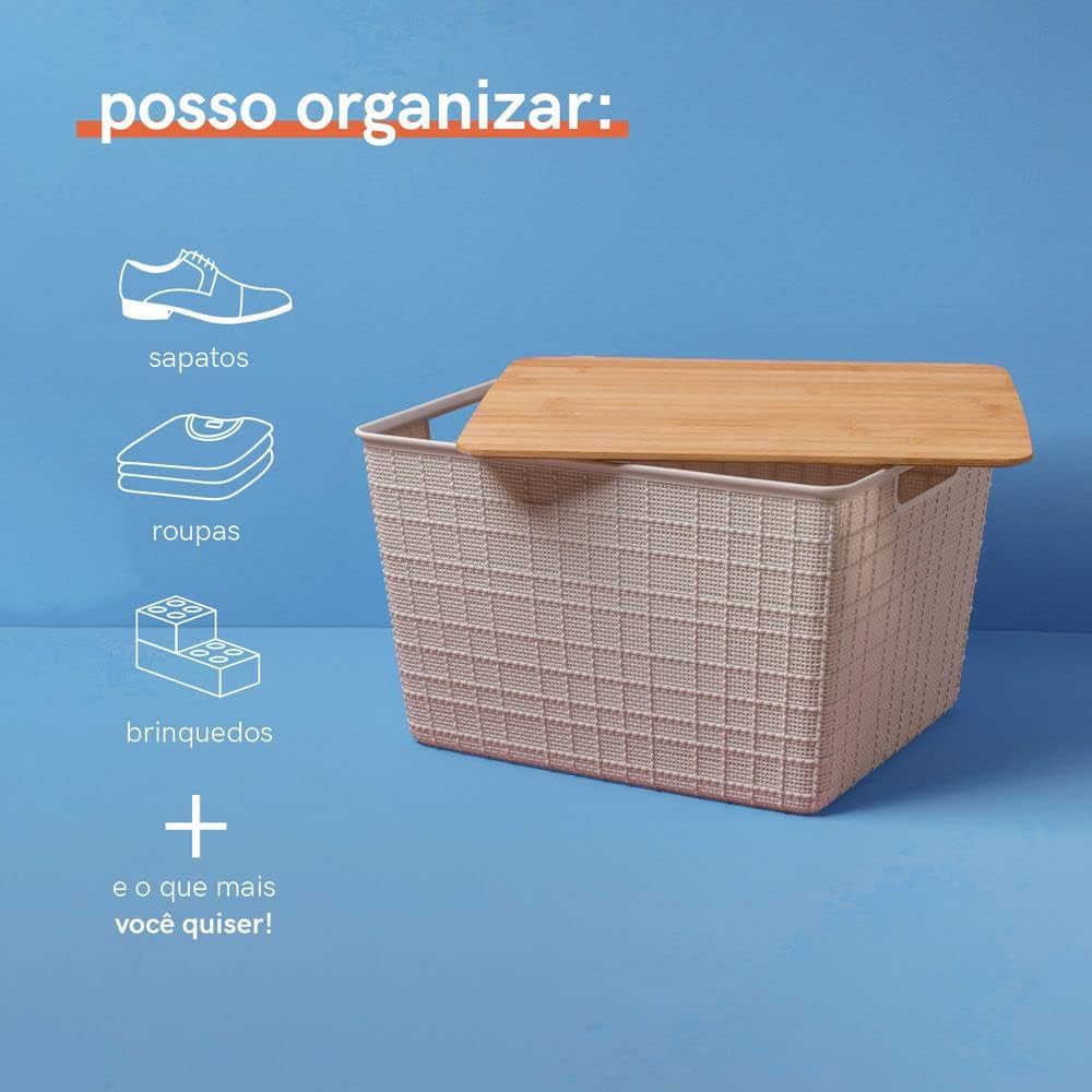 Cesto Organizador Multiuso Versátil
