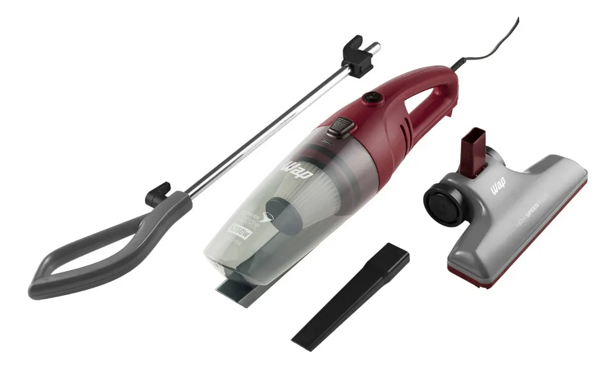 Aspirador de Pó Vertical e Portátil WAP High Speed Plus 1350W 3 em 1 - Bivolt 110V/220V