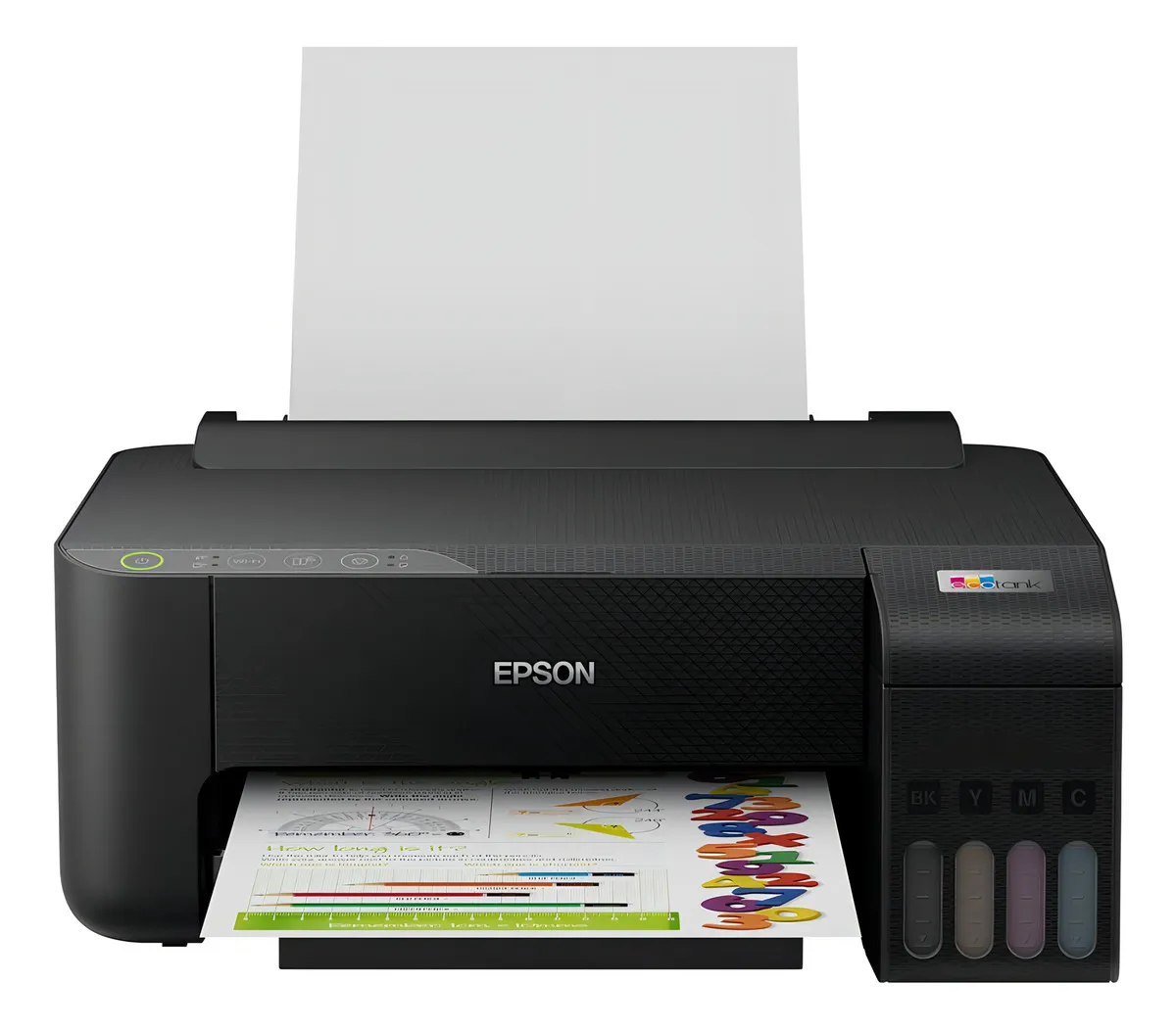 Impressora Epson Ecotank L1250 Tanque De Tinta Colorida Cor Preto