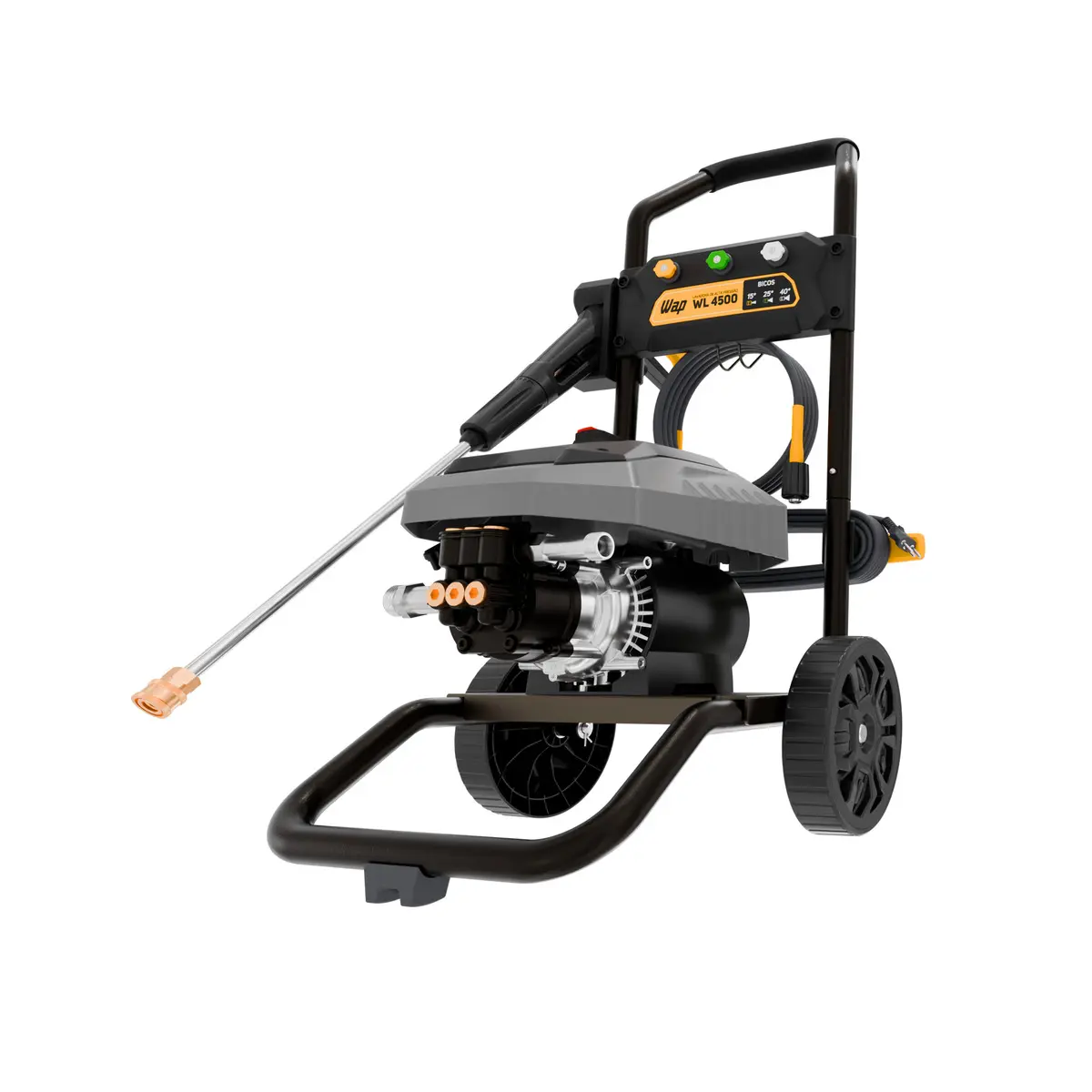 Lavadora de Alta Pressão WAP WL 4500 Profissional 1500w 1650psi 420l/h Motor de Indução 127V - Bivolt 110V/220V