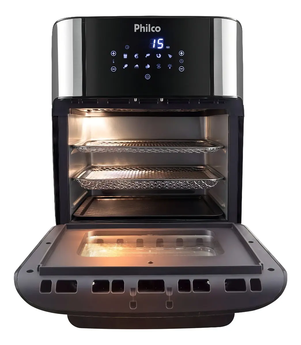 Fritadeira E Forno Air Fry Oven Philco 2 Em 1 - Bivolt 110V/220V