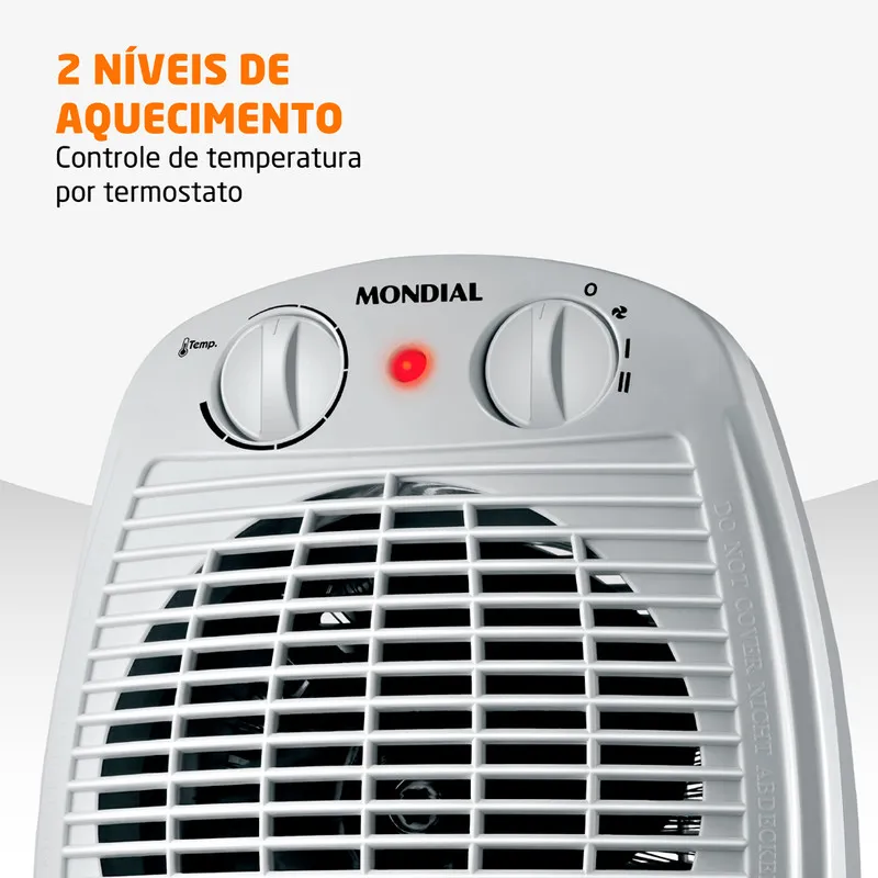 Mondial A-08 Aquecedor de ar 1500w -127/220V