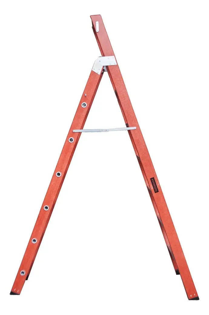 Escada Fibra De Vidro Multiuso 2,40x4,15m Fmu-8/13 Rotterman