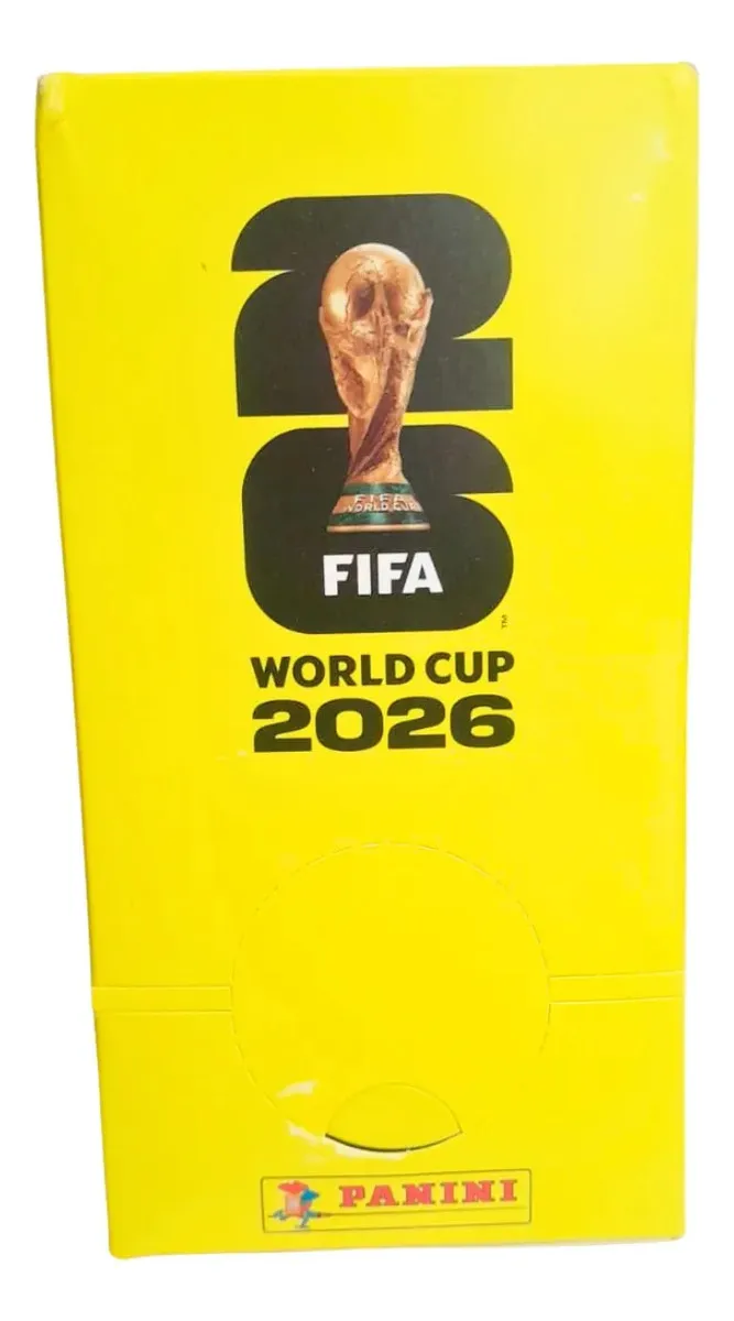 Box Com 700 figurinhas Copa Do Mundo World Cup 2026 Panini – 100 Envelopes