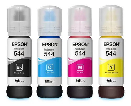 Impressora Ecotank Epson L3250 + Refil Tinta T544 (eps01) Cor Preta