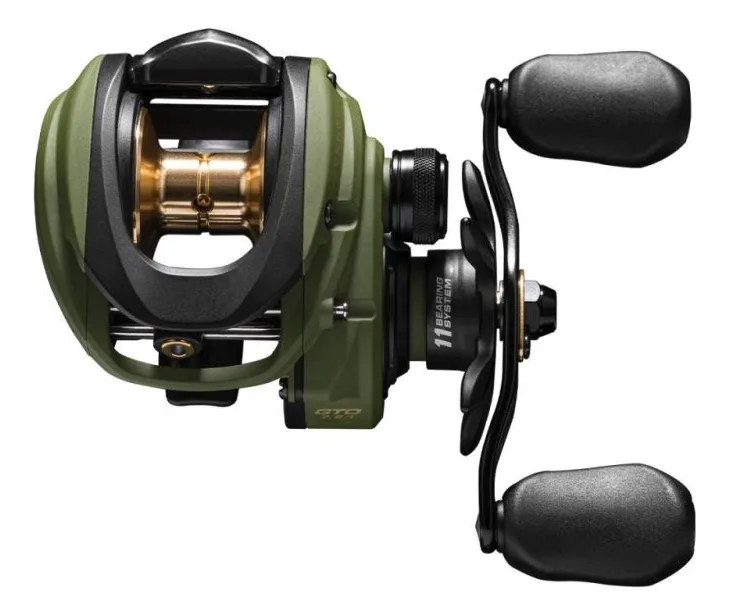 Carretilha Avenger 11000 Marine Sports Verde Lado da manivela Esquerdo