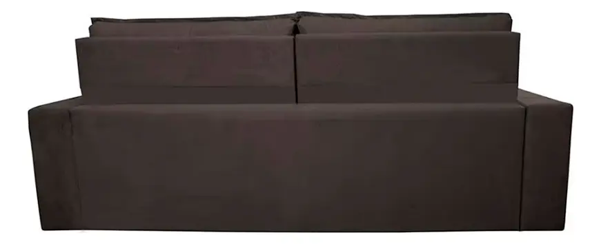 Sofá 3 Lugares Cama Inbox Belém Retrátil/reclinável Caf