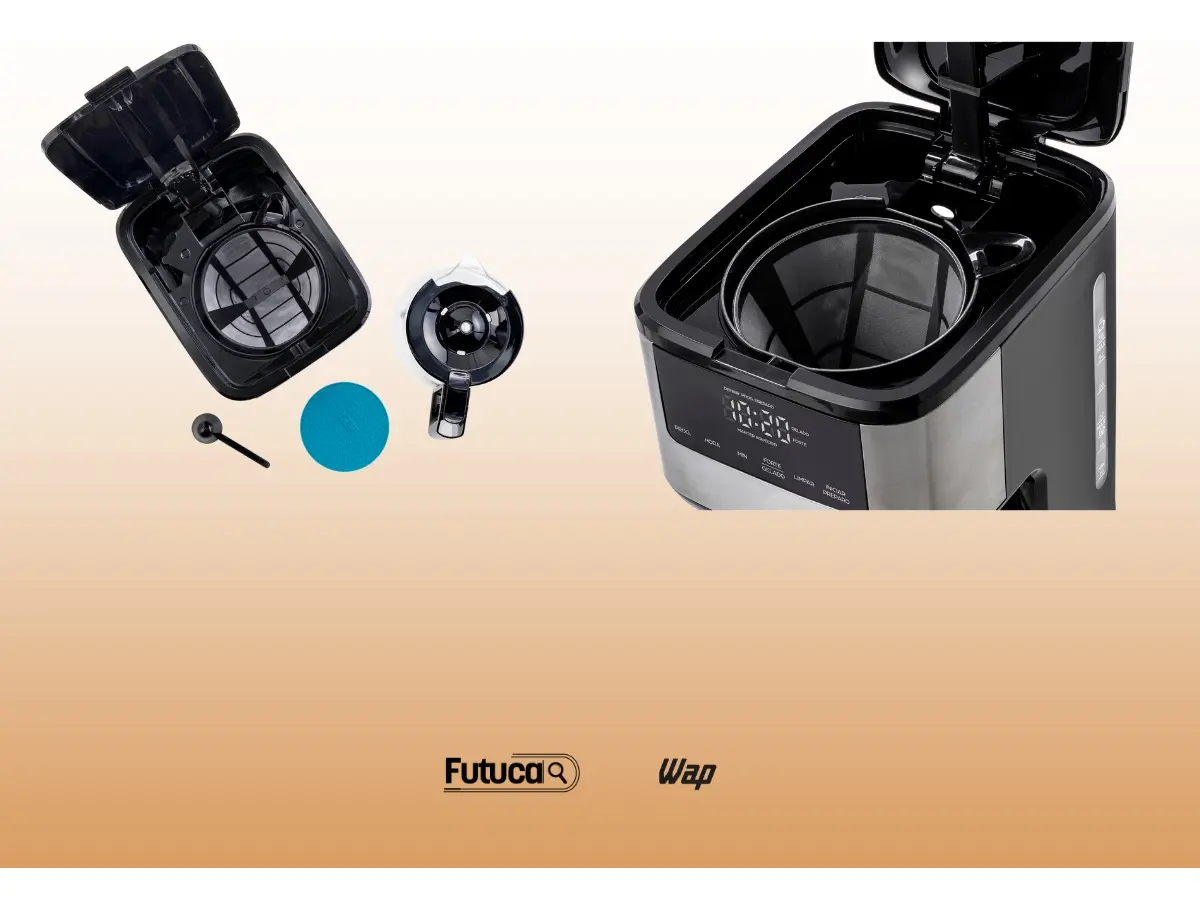 Cafeteira Inteligente Elétrica Automática Digital Wap Aroma